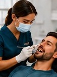 Temporary dental bridge treatment